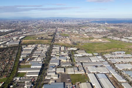 Aerial Image of STREZLECKI AVENUE, SUNSHINE WEST