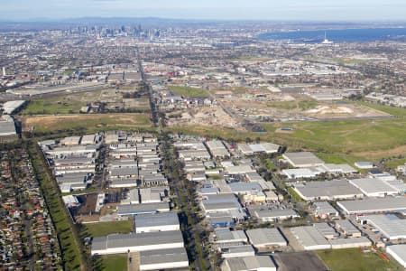 Aerial Image of STREZLECKI AVENUE, SUNSHINE WEST