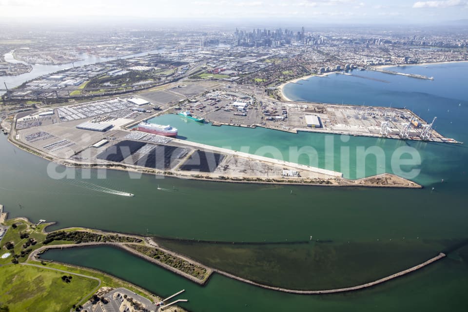Aerial Image of Webb Dock July 2016