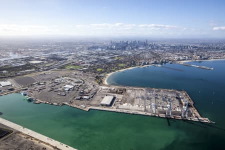 Aerial Image of WEBB DOCK JULY 2016