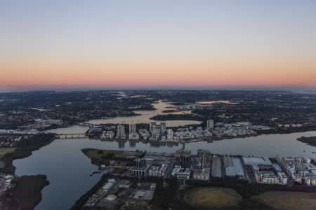 Aerial Image of RHODES DUSK