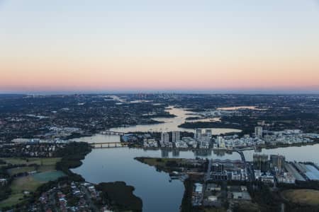 Aerial Image of RHODES DUSK