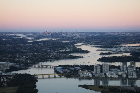 Aerial Image of RHODES DUSK