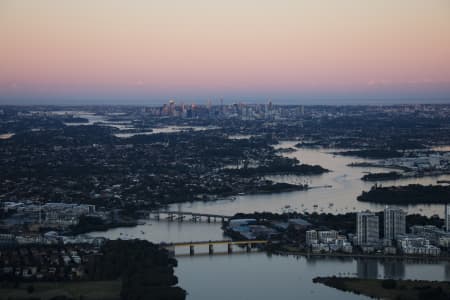 Aerial Image of RHODES DUSK