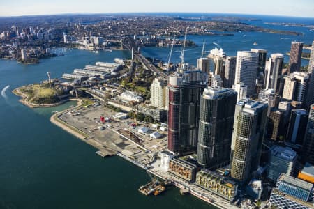 Aerial Image of BARANGAROO, MILLERS POINT