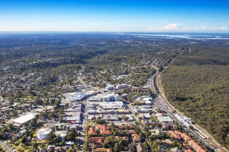 Aerial Image of ENGADINE