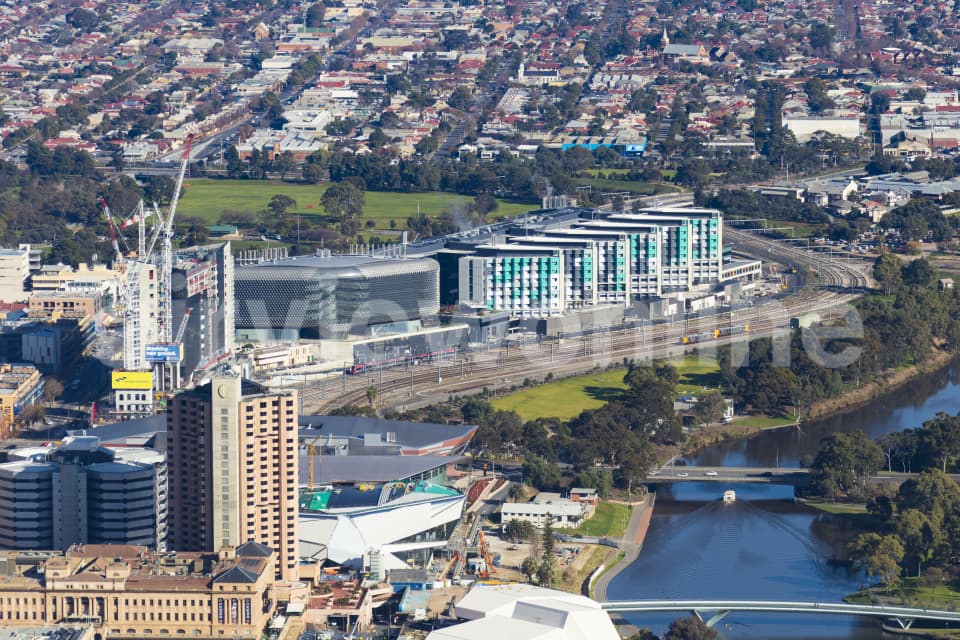 Aerial Image of New Royal Hospital Adeliade