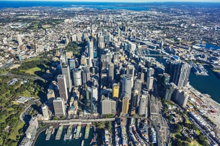 Aerial Image of SYDNEY CITY