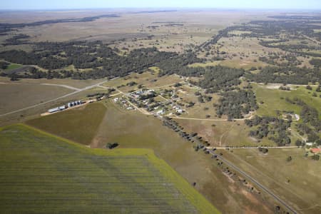 Aerial Image of MORUNDAH, FEDERATION HIGHWAY AND NEWELL HIGHWAY