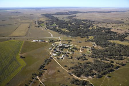 Aerial Image of MORUNDAH, FEDERATION HIGHWAY AND NEWELL HIGHWAY