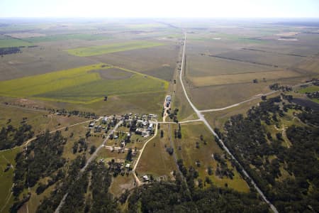 Aerial Image of MORUNDAH, FEDERATION HIGHWAY AND NEWELL HIGHWAY