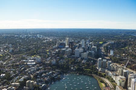 Aerial Image of NORTH SYDNEY TO CHATSWOOD