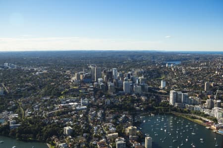 Aerial Image of NORTH SYDNEY TO CHATSWOOD