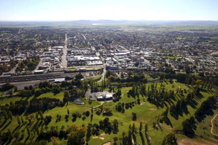 Aerial Image of GOULBURN TOWNSHIP AND ST SAVIOURS CATHEDRAL