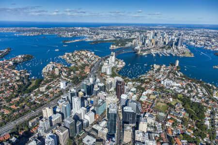 Aerial Image of NORTH SYDNEY