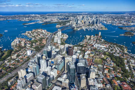 Aerial Image of NORTH SYDNEY