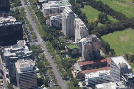 Aerial Image of ST KILDA ROAD