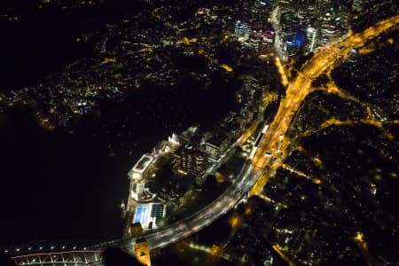 Aerial Image of LUNA PARK VIVID NIGHT SHOOT