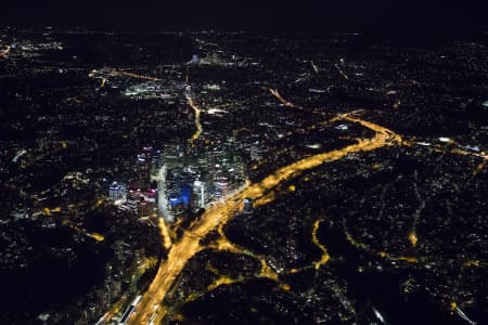 Aerial Image of NORTH SYDNEY VIVID NIGHT SHOOT