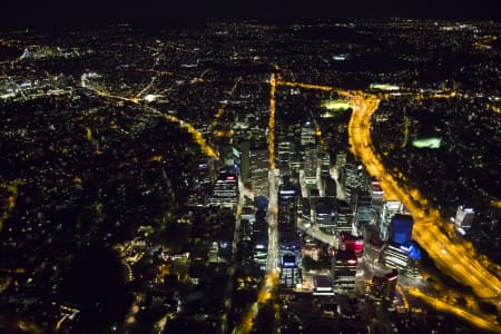 Aerial Image of NORTH SYDNEY VIVID NIGHT SHOOT