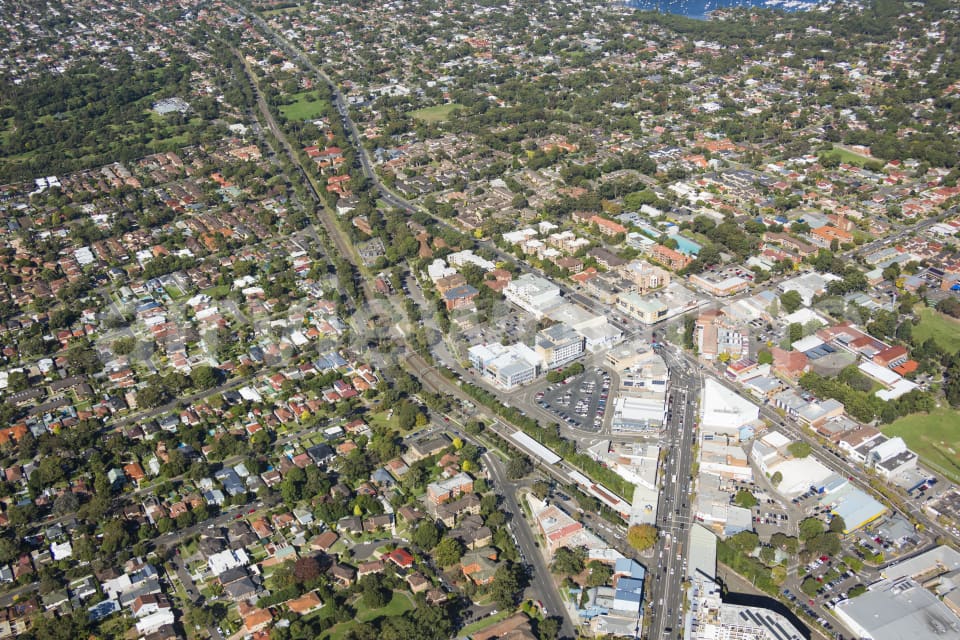 Aerial Image of Caringbah Station