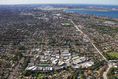 Aerial Image of CARLTON INDUSTRIAL AREA