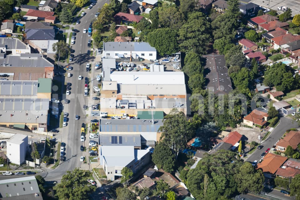 Aerial Image of Carlton Industrial Area
