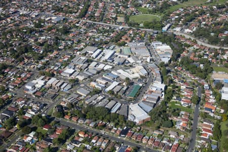 Aerial Image of CARLTON INDUSTRIAL AREA