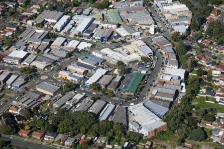 Aerial Image of CARLTON INDUSTRIAL AREA