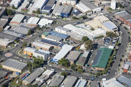 Aerial Image of CARLTON INDUSTRIAL AREA