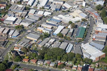 Aerial Image of CARLTON INDUSTRIAL AREA