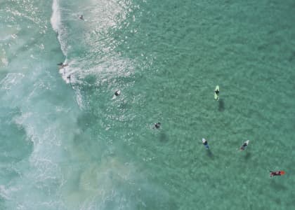 Aerial Image of BRONTE SURFING SERIES
