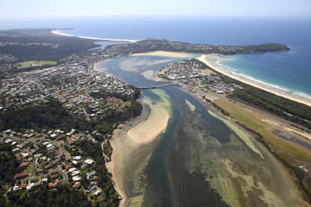 Aerial Image of MEIMBULA AIRPORT