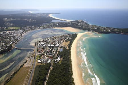 Aerial Image of MEIMBULA AIRPORT