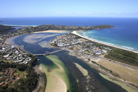 Aerial Image of MEIMBULA