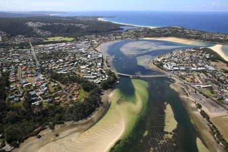 Aerial Image of MEIMBULA
