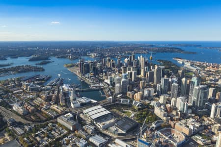 Aerial Image of DARLING HARBOUR TO SYDNEY CBD