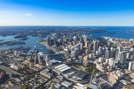 Aerial Image of DARLING HARBOUR TO SYDNEY CBD