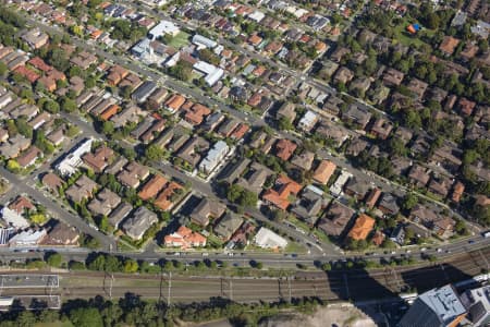 Aerial Image of ALLAWAH STATION HURSTVILLE
