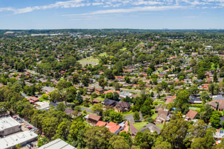 Aerial Image of CASTLE HILL