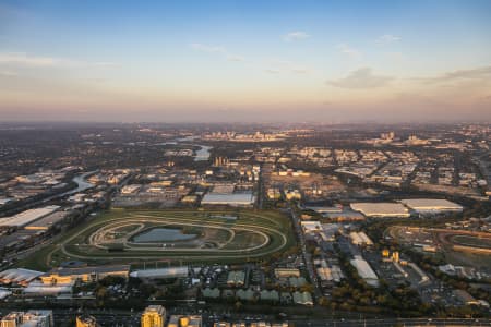 Aerial Image of PARRAMATTA DUSK