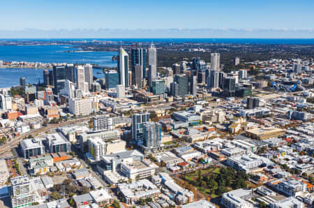 Aerial Image of PERTH CBD