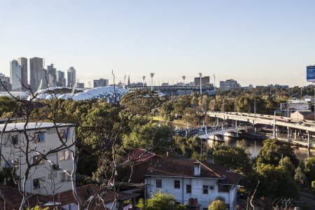 Aerial Image of MELBOURNE CBD