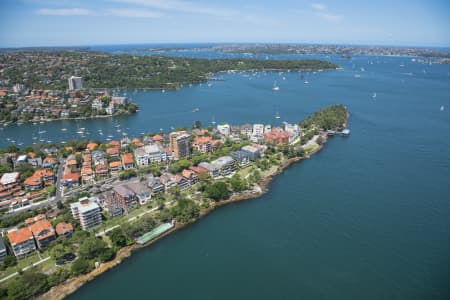 Aerial Image of CREMORNE POINT