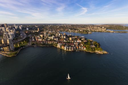 Aerial Image of AFTERNOON AT KIRRIBILLI