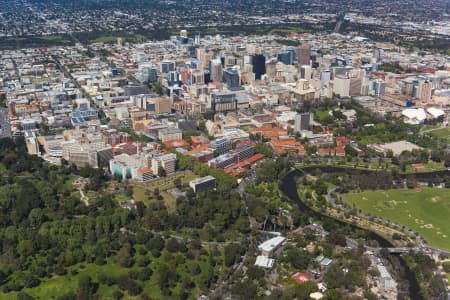 Aerial Image of ADELAIDE CBD