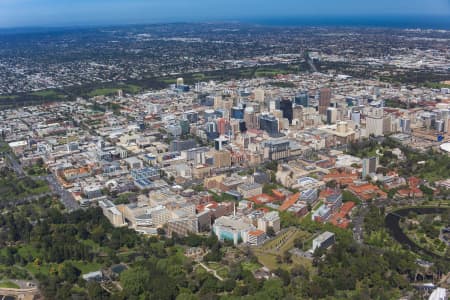 Aerial Image of ADELAIDE CBD