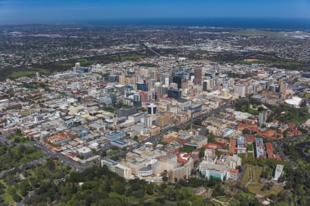 Aerial Image of ADELAIDE CBD