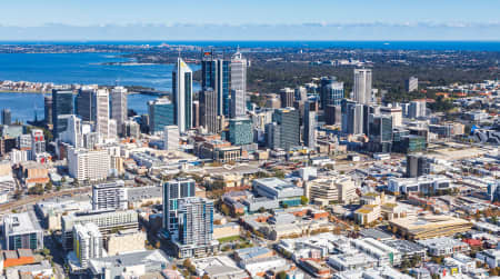 Aerial Image of PERTH CBD