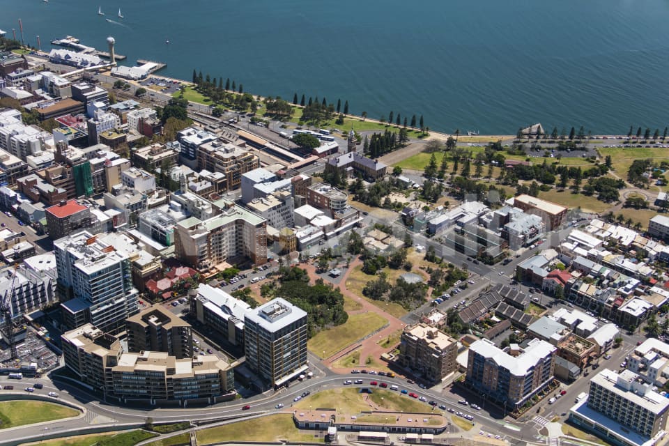 Aerial Image of Pacific Street, Newcastle